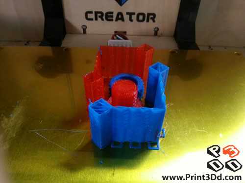 3D printing Dual Extruder