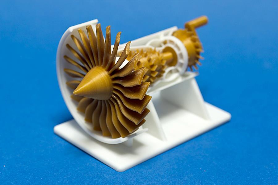 GE Turbo Jet 3D Printing 04