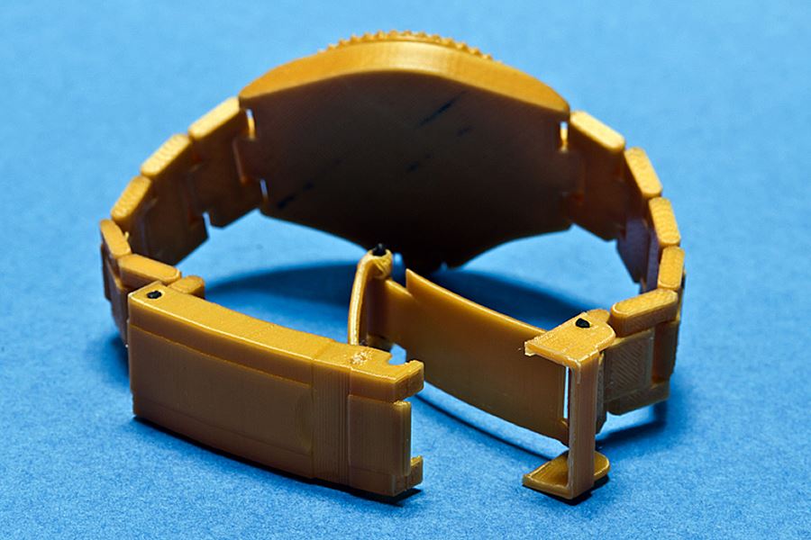 Golden Watch 3D Printing 03