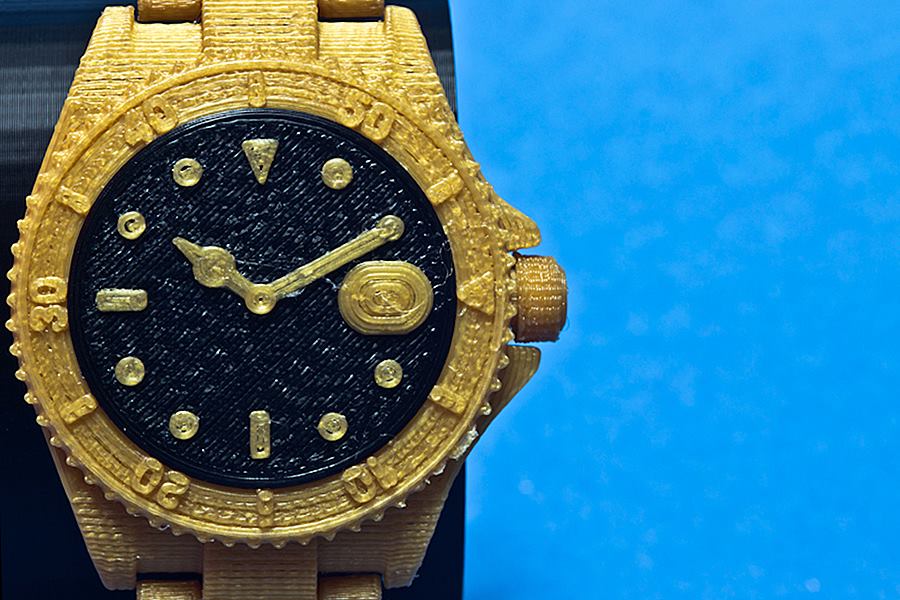 Golden Watch 3D Printing 04