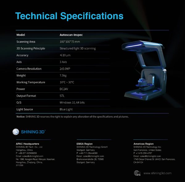 AutoScan Inspec / Sparkle (Macro 3D Scanner) - Image 3