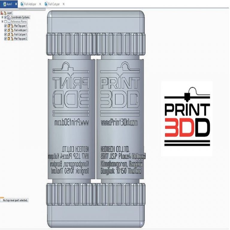 Read more about the article เครื่องพิมพ์ลายนามบัตรใช้งานได้จริงจาก 3D Printer