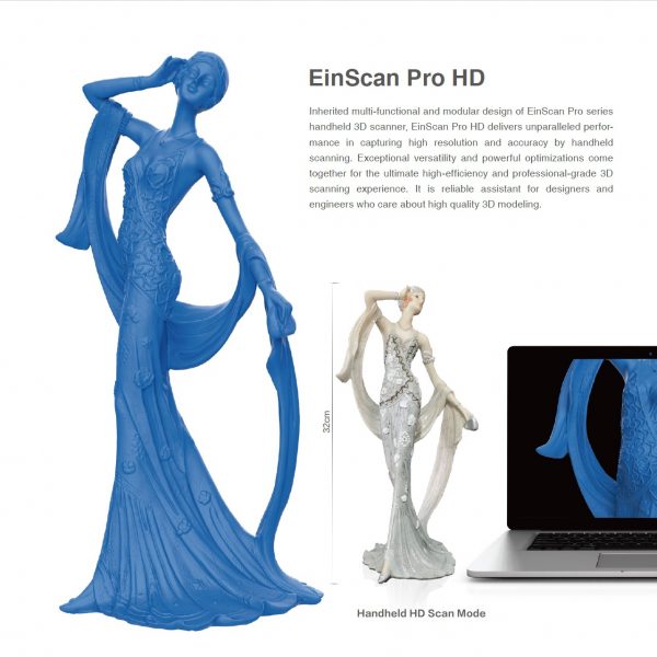 EinScan Pro HD Handheld สแกนระดับ Hi-Def - Image 2