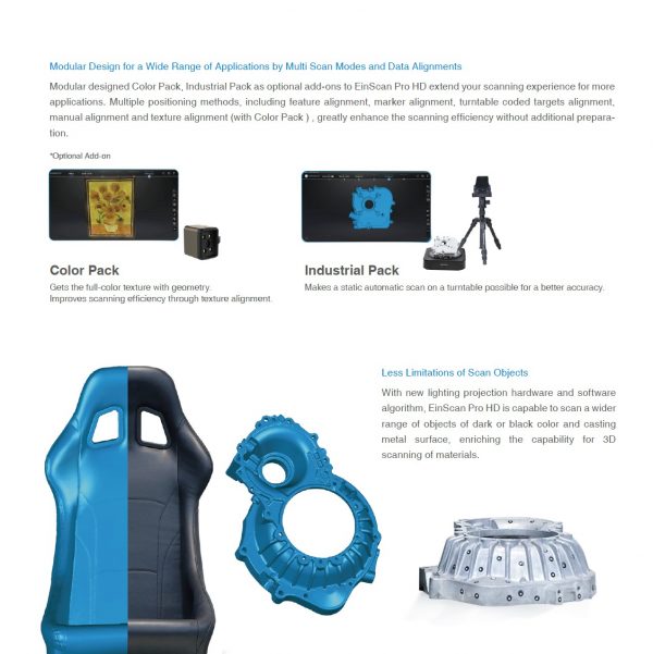 EinScan Pro HD Handheld สแกนระดับ Hi-Def - Image 5
