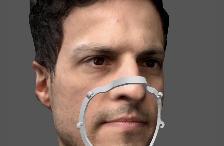 Mask Fitter เข้ารูปหน้าของแต่ละคนด้วย 3D Scanner/ 3D Printer