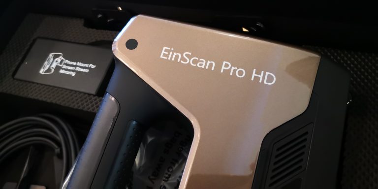 Read more about the article พรีวิว EinScan Pro HD สแกนเนอร์ 3มิติ มือถือความละเอียดสูง