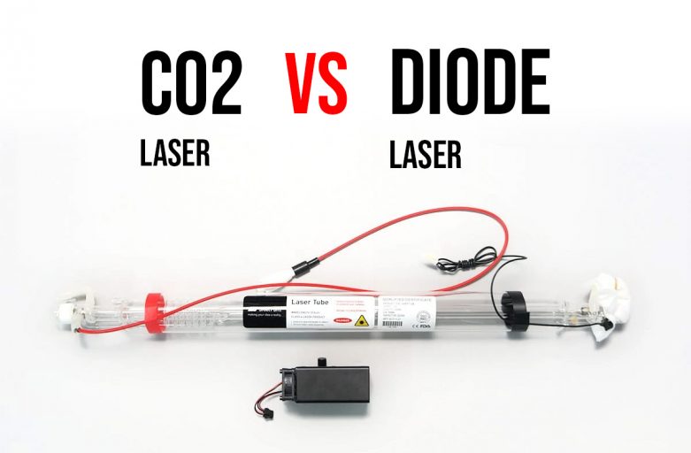 Diode เทียบกับ CO2 Laser ต่างกันอย่างไร?