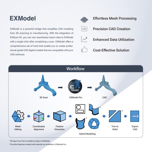 EinScan HX2 - 3D Scanner Hybrid Blue Laser & Blue LED - Image 10