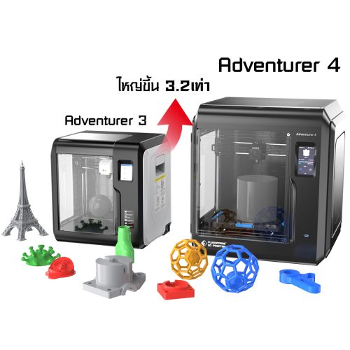 Flashforge Adventurer4/4Pro อัพเกรดใหม่ พิมพ์เร็วขึ้นกว่าเดิม - Image 7