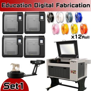 Education Set 1 : Laser / 3D Scaner /3D Printer FDM ชุดส่งเสริมพัฒนาการเรียนรู้ สุดคุ้ม!