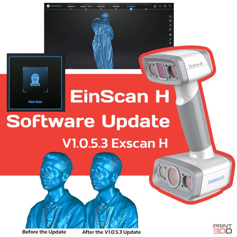 Read more about the article Einscan H Software Update กับ Face Scan Mode