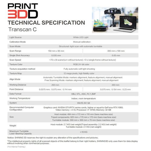 TranScan C สแกนเนอร์ละเอียดสูง 35um Fixed Scan เก็บสี Full Color 24bit - Image 5