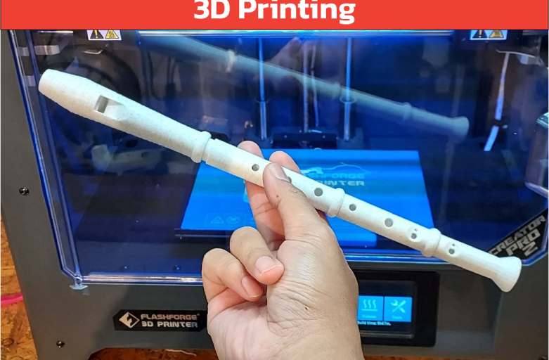 ทำเครื่องดนตรีเล่นเองง่ายๆที่บ้านด้วย3D Printing