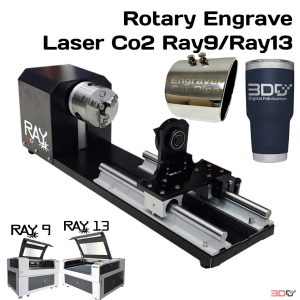 Rotary Engrave Laser Co2 For Ray9/Ray13