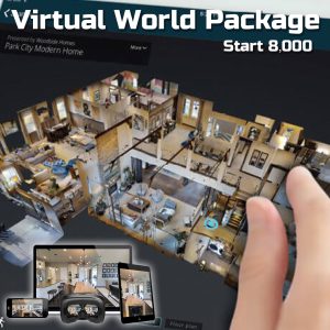 บริการสร้างโลกเสมือน Virtual World Package เพิ่มยอดขาย เพิ่มการมองเห็น