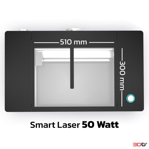 Gweike Cloud 50W Desktop Smart Laser - Cutter, Engraver - Image 3