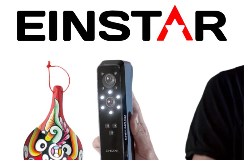 Review แกะกล่องใช้งานครั้งแรก Einstar 3D Scanner ตัวใหม่ใช้ง่าย สแกนสีได้ น้ำหนักเบา ราคาก็เบาตามน้ำหนัก