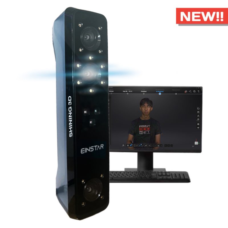 Einstar 3D Scanner เก็บสี Full Color สแกนกลางแจ้งได้ 3DD Digital