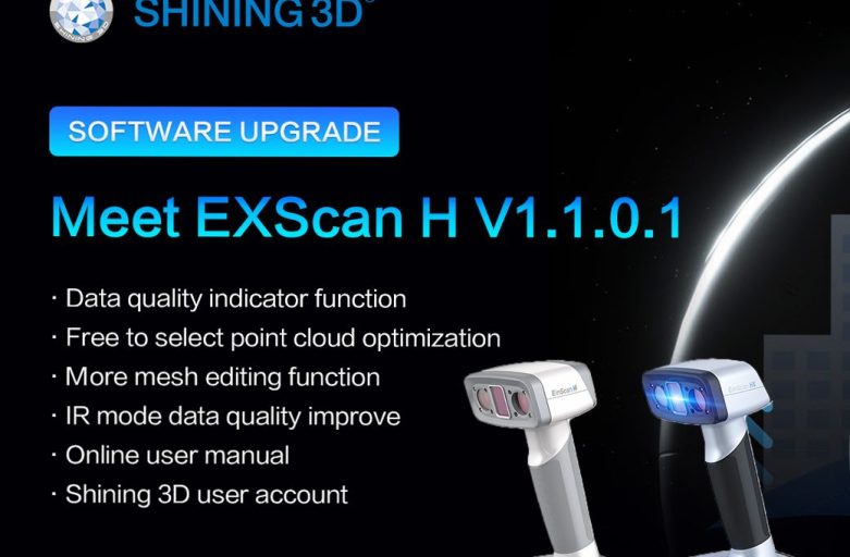 Upgrade Software EXScan H New Version