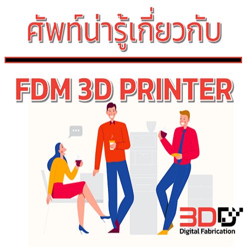 รวมคำศัพท์ที่ต้องรู้เกี่ยวกับ FDM 3D PRINTER