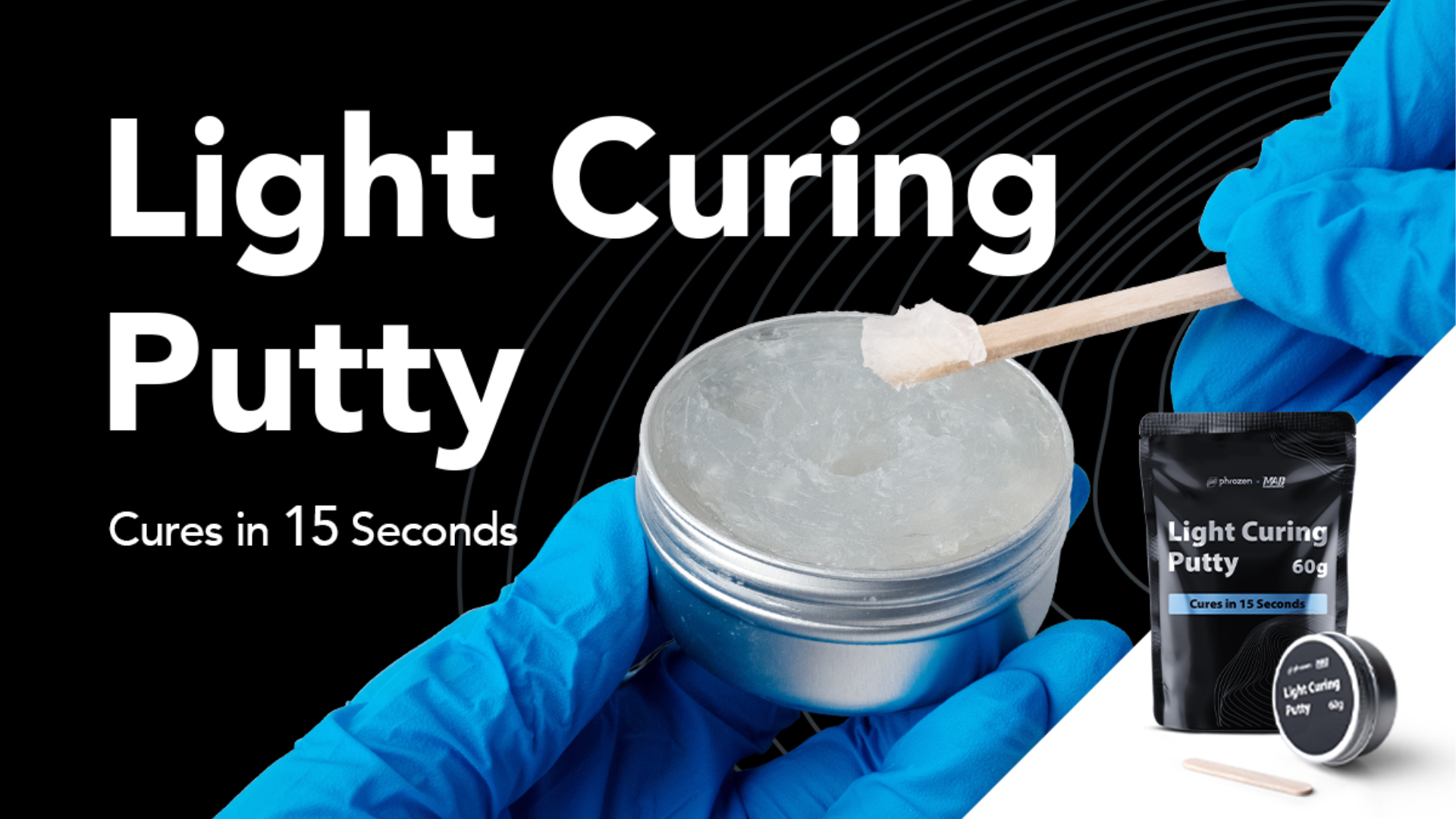 Phrozen Light Curing Putty 60g (Cures in 15 Seconds) 3DD Digital Fabrication เครื่องพิมพ์3มิติ