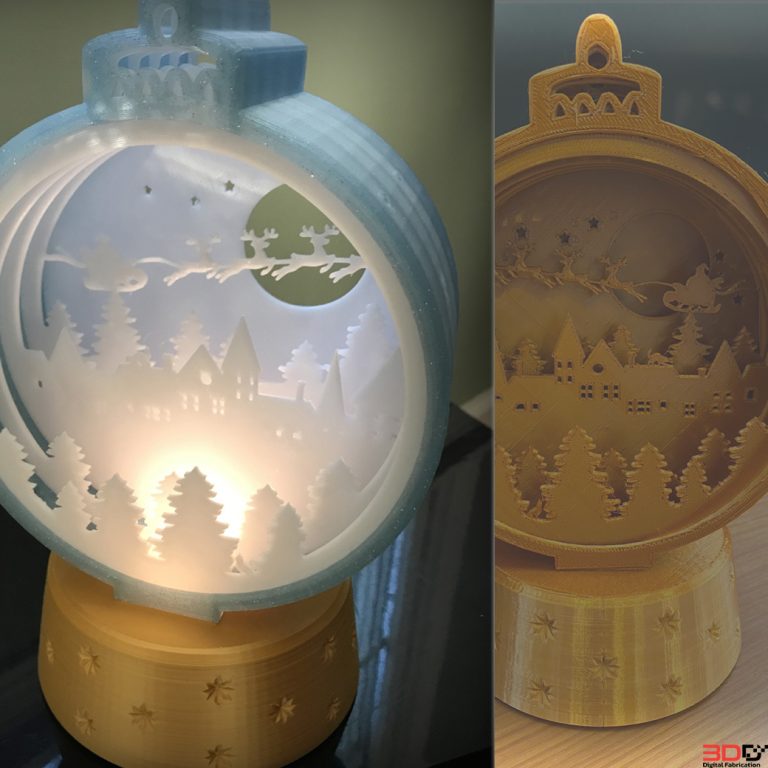 Read more about the article Lamp from 3D printer Guider3