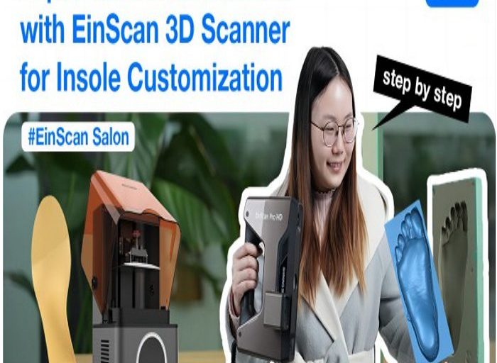 3D Scanner Solution กับการทำ “พื้นรองเท้า”