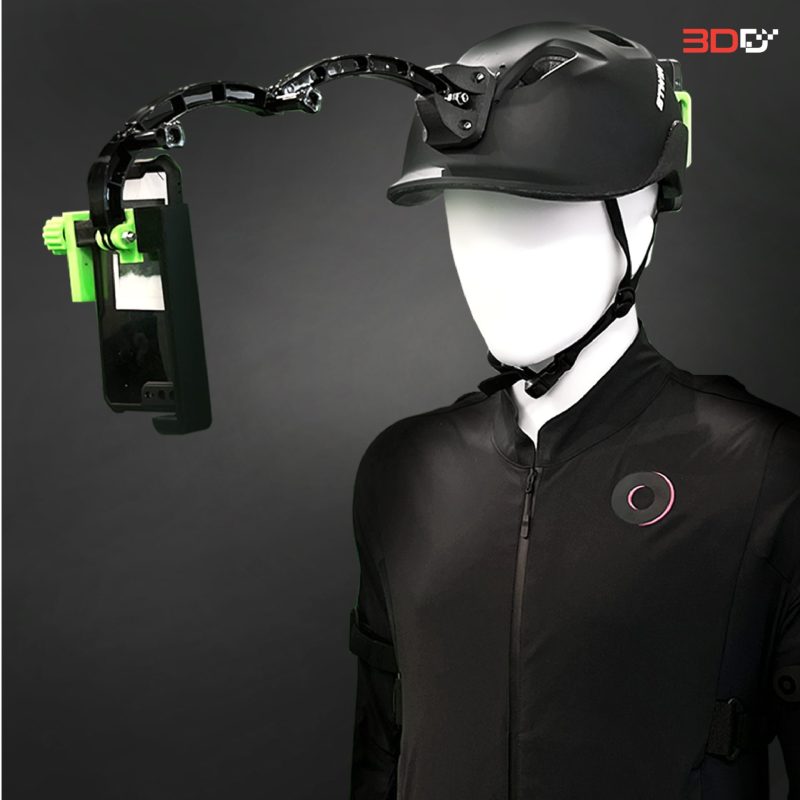 MOTION HELMET หมวกสำหรับ FACIAL MOTION CAPTURE 3DD Digital