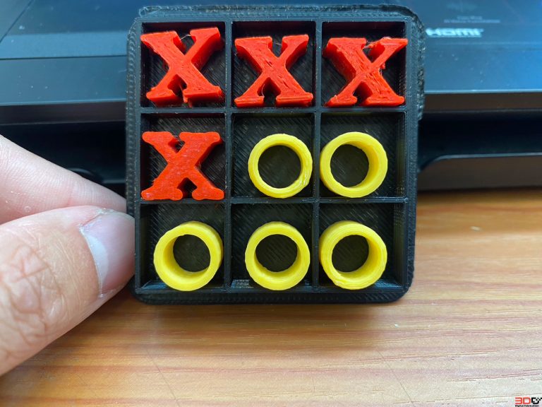 Read more about the article Tic-Tac Toe จาก เครื่อง printer 3D