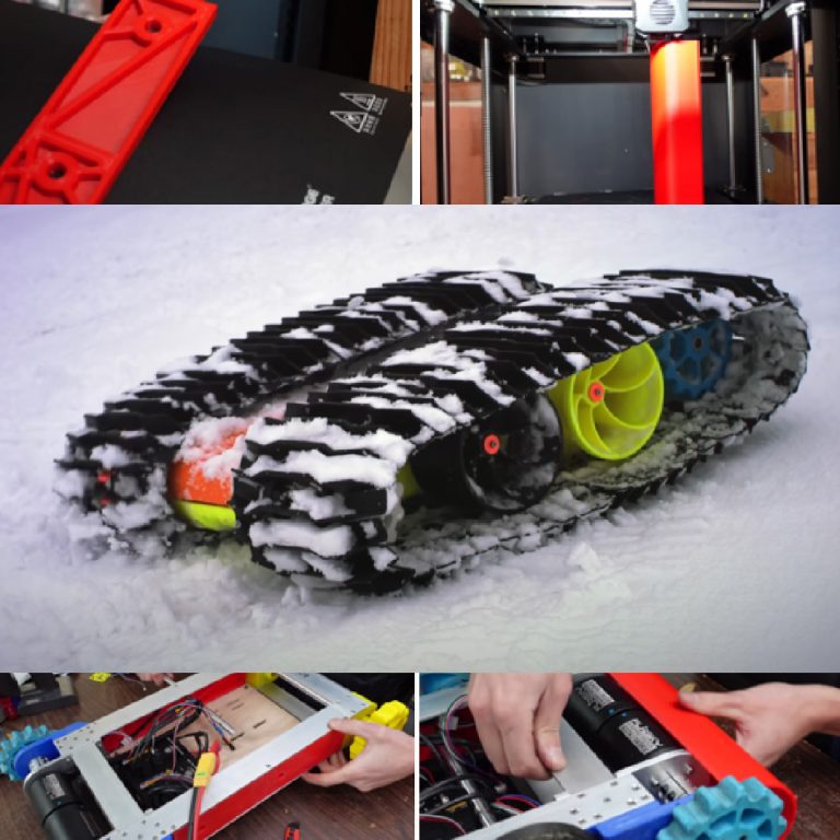 Read more about the article ยานพาหนะติดตาม RC tracked ที่เร็วที่สุดจาก 3D Printer
