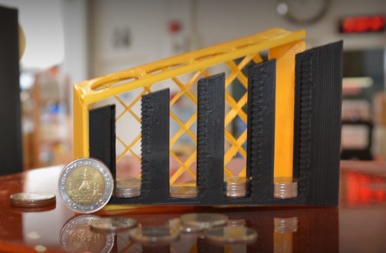 Auto Coin Sorter อุปกรณ์แยกเหรียญอัตโนมัติจาก 3D Printer FDM