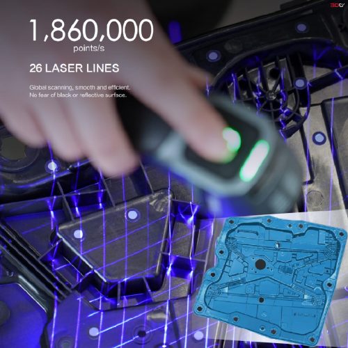 FreeScan Combo - 3D Scanner Hybrid Light Source and Multifunctional - Image 6