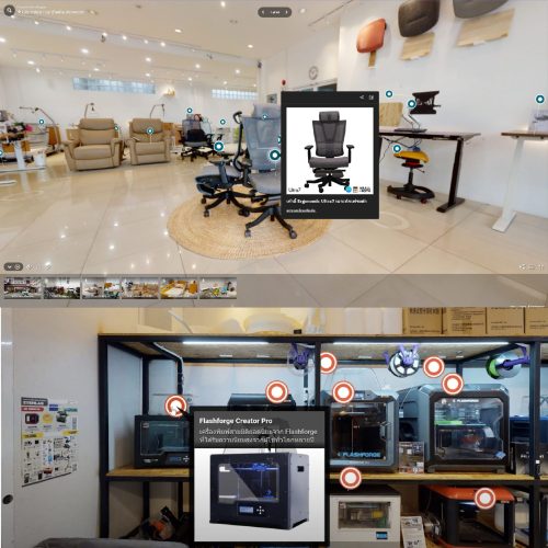Virtual World Package บริการสร้างโลกเสมือนให้ธุรกิจของคุณ | ร้านค้า360องศา | โชว์รูม VR - Image 2