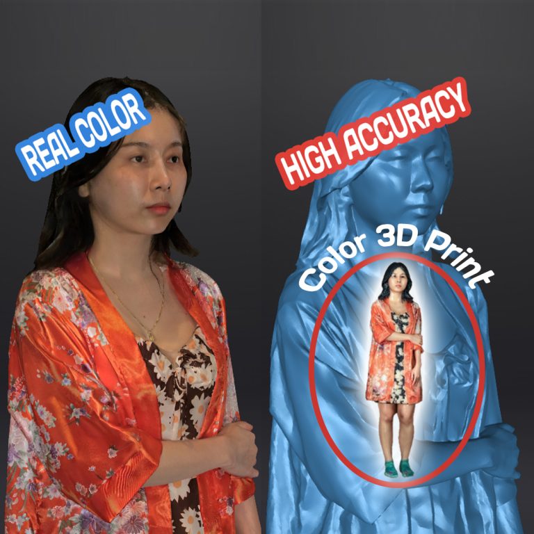 Read more about the article สแกน 3 มิติ สีสันสดใส สีสวย สีจริง ละเอียดคม !! พร้อมส่งปริ้นท์สี 3 มิติกับ : EinScan H2 x MIMAKI Color 3D Printer