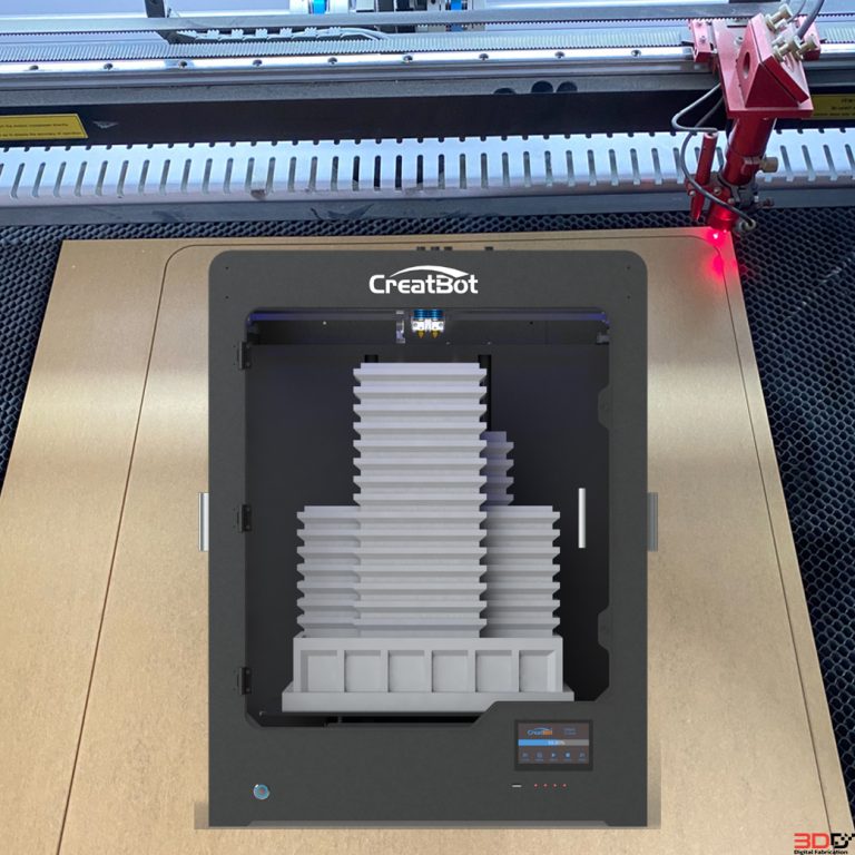 Read more about the article ทำ Acrylic Door 3D Printer ใหม่ง่ายๆด้วยเครื่องเลเซอร์