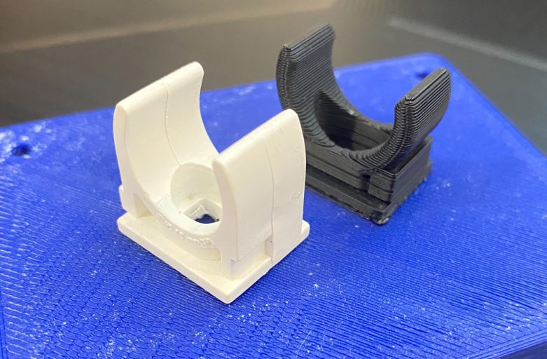 คลิปก้ามปู จัดระเบียบล็อคท่อ PVC (Claw clip) 3D Printer