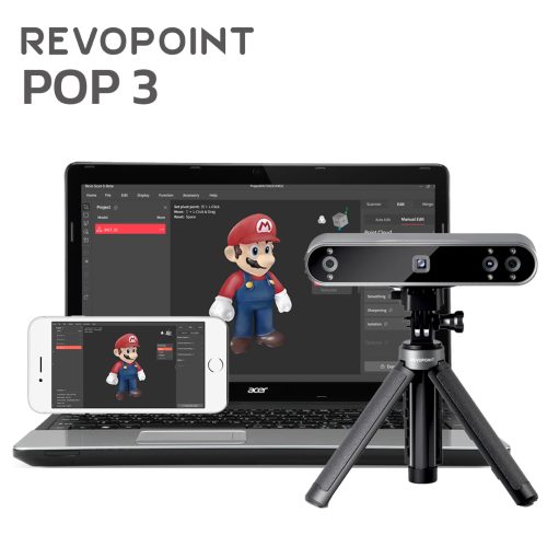 Revopoint POP 3 Handheld 3D Scanner with Color - Image 2