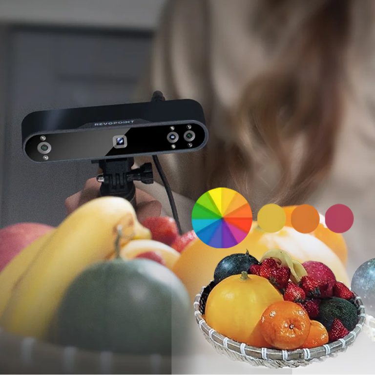 Read more about the article แกะกล่อง ใช้งานครั้งแรกกับ Revopoint Pop 3 Handheld 3D Scanner With Color สแกนได้เร็วถึง 18Fps