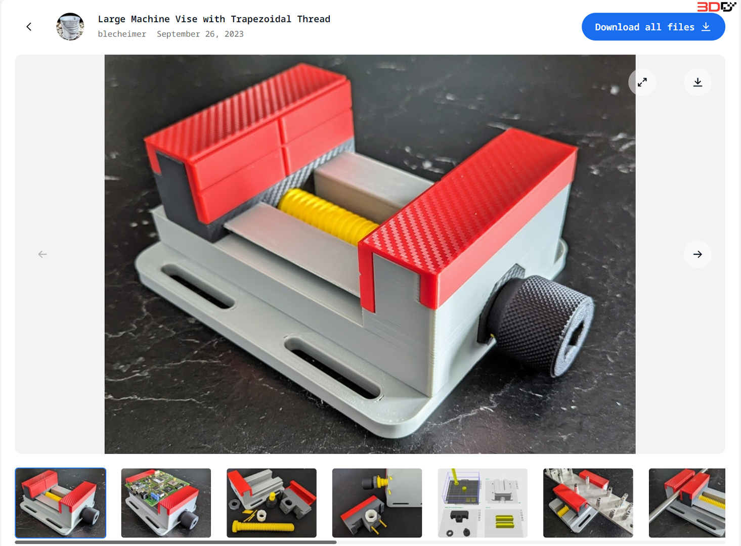 Ledge Machine Drill Vise มือที่ 3 ผู้ช่วยจับอุปกรณ์ งานช่างด้วย 3D Printer FDM | 3DD ...