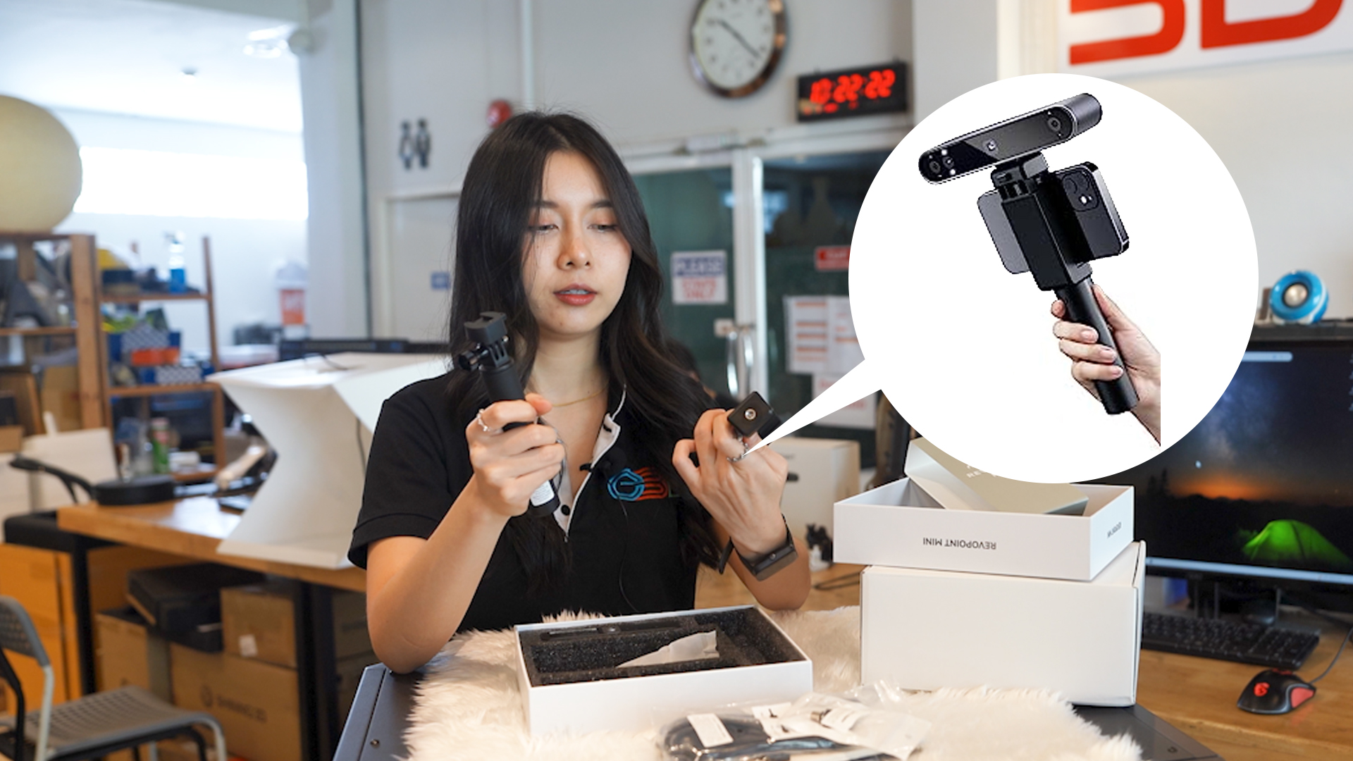 เปิดกล่อง ใช้งานครั้งแรกกับ Revopoint Mini สแกนเนอร์ขนาดเล็กราคาประหยัด ...