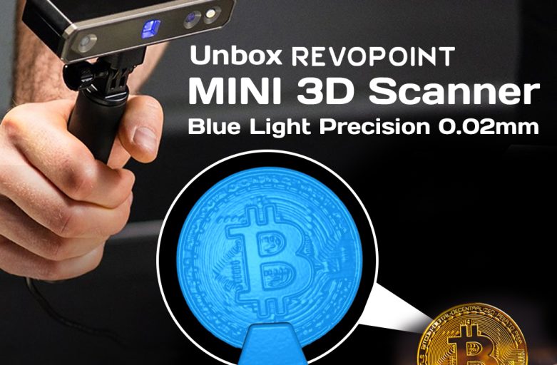 เปิดกล่อง ใช้งานครั้งแรกกับ Revopoint Mini สแกนเนอร์ขนาดเล็กราคาประหยัด สแกนได้เล็กสุด 10mm