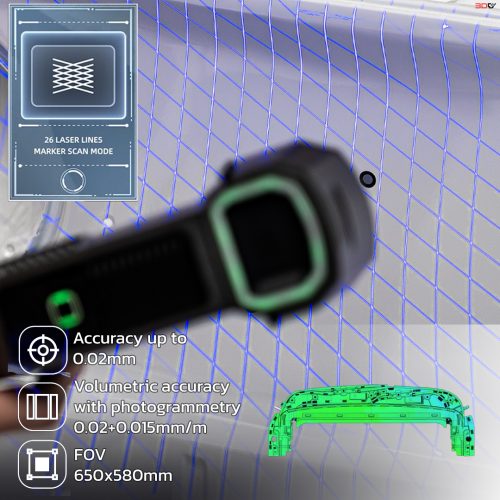 FreeScan Trio - Handheld 3D Laser Scanner And Multifunctional - Image 6