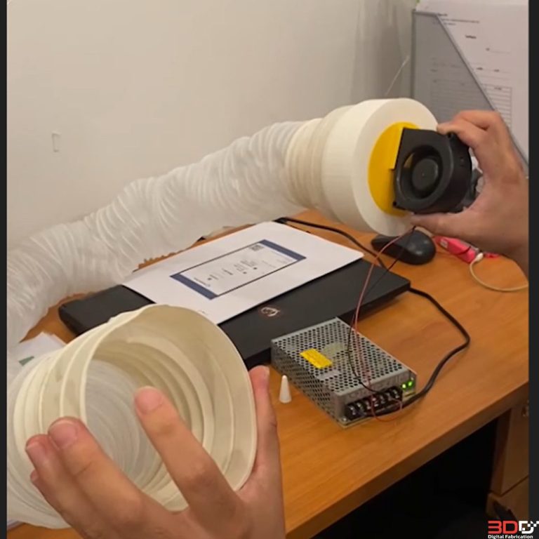 Read more about the article Blower Fan form 3D ปล่องพัดลมช่วยดูดอากาศ ดูดควัน