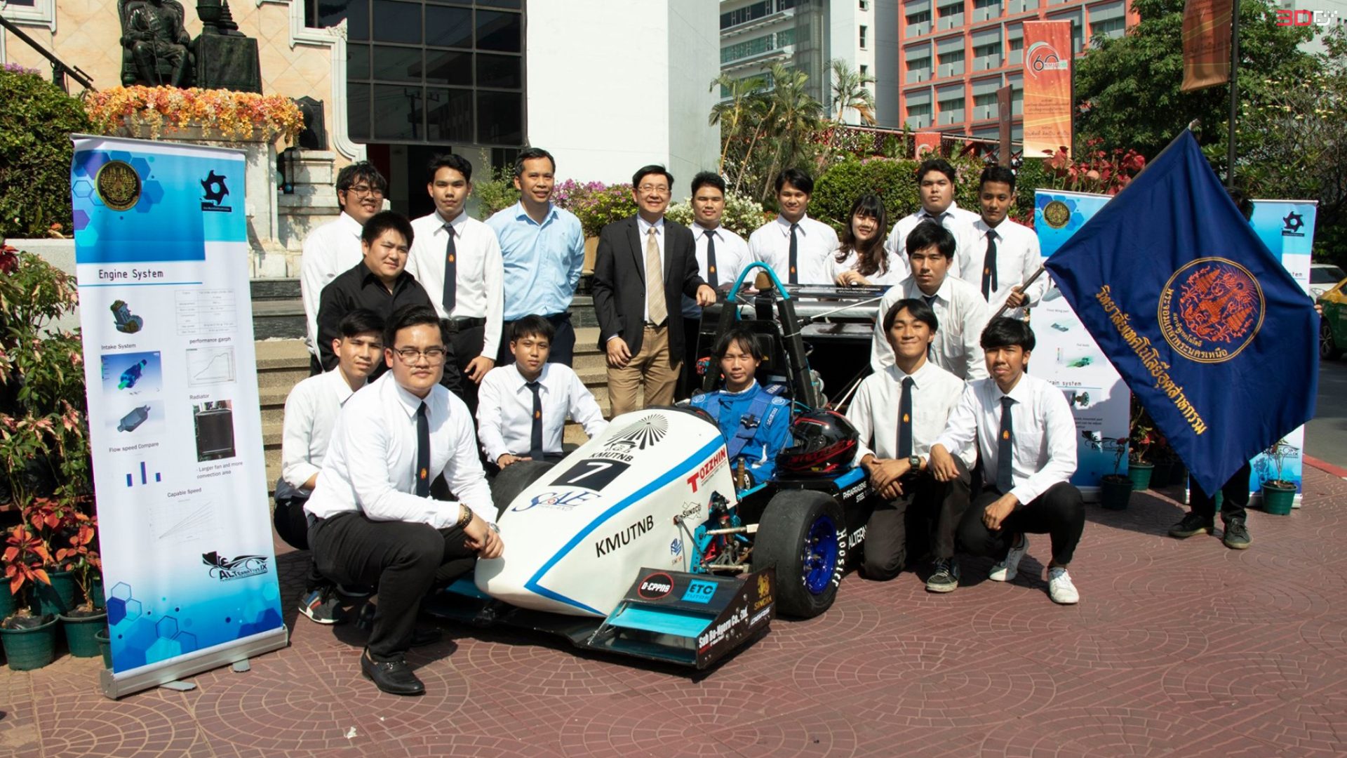 Auto Challenge เด็กไทยเก่ง วิ่งตามฝัน ทำรถแข่ง Formula Student โดยประยุกต์ใช้ 3D ...
