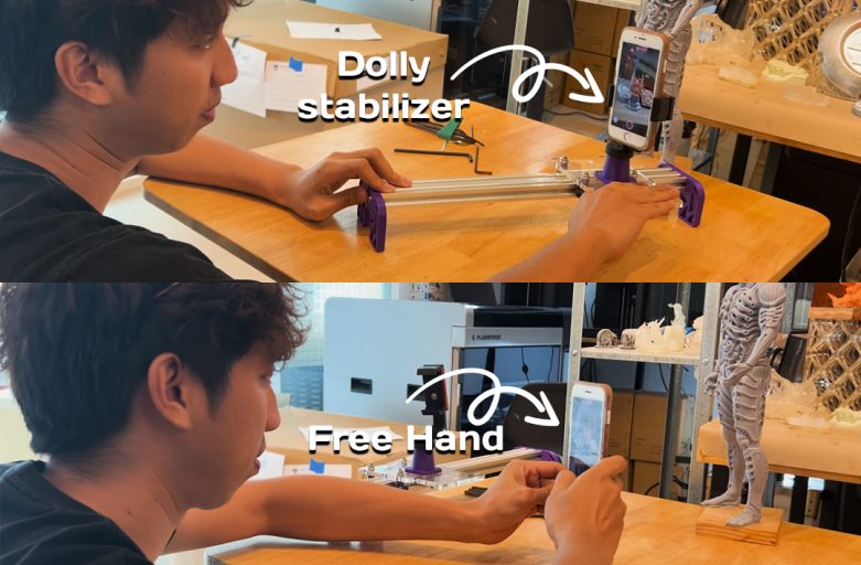 DIY อุปกรณ์เสริมถ่ายวีดีโอให้สมูทขึ้น Dolly Camera FDM 3D Printer