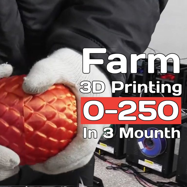 Read more about the article จุดเริ่มต้น การเปลี่ยนที่สำคัญทางธุรกิจ จนมาเป็น Farm 3D Printer จาก 0-250 เครื่อง