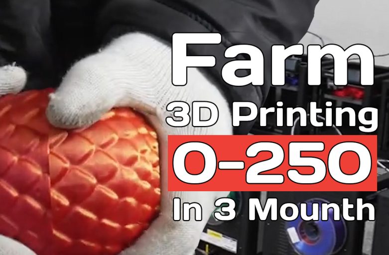 จุดเริ่มต้น การเปลี่ยนที่สำคัญทางธุรกิจ จนมาเป็น Farm 3D Printer จาก 0-250 เครื่อง