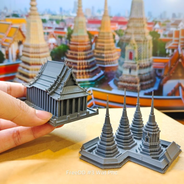 Read more about the article FreeDD#3 วัดโพธิ์ แจกโมเดล 3มิติ สวย พิมพ์วัดที่สวยระดับโลกกัน