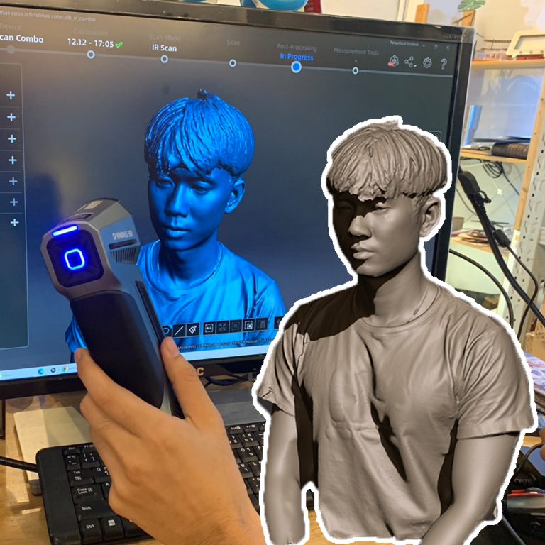 Read more about the article Freescan Combo – โหมด Infrared แสกนคนจริงแล้วปั้นต่อง่ายๆเลย