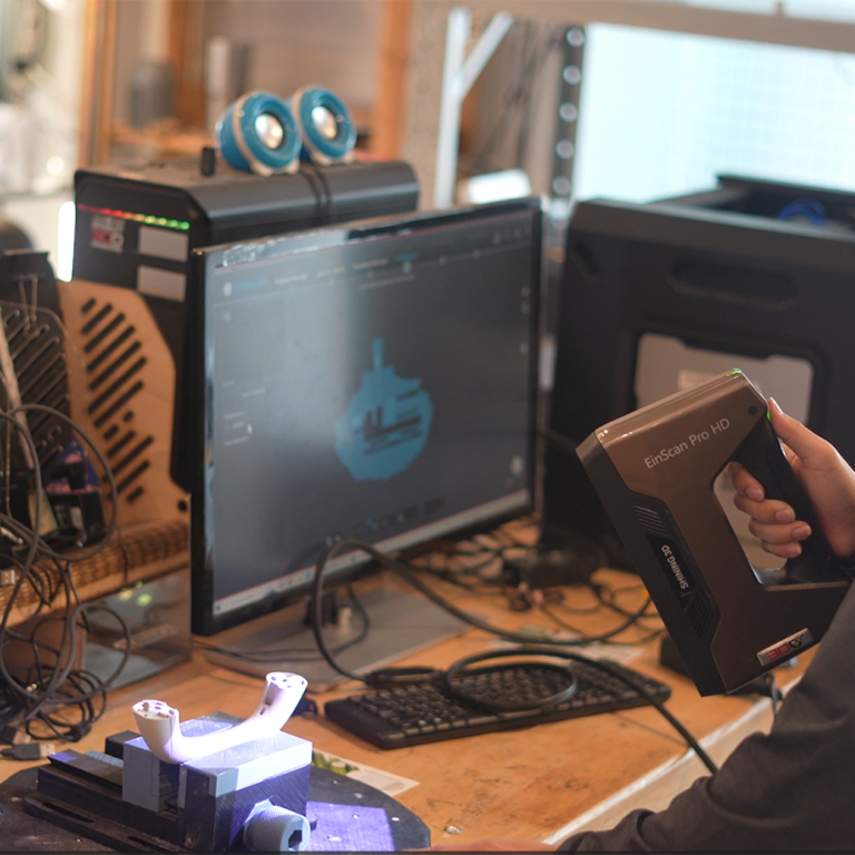 Read more about the article CUSTOM ราวมือจับในรถยนต์ 3D Scan+3D Print
